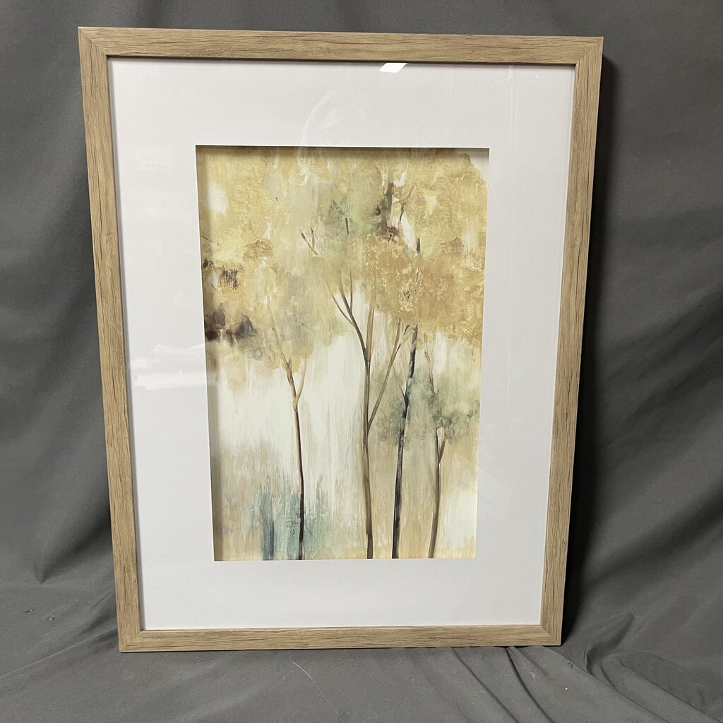 Framed Trees Canvas