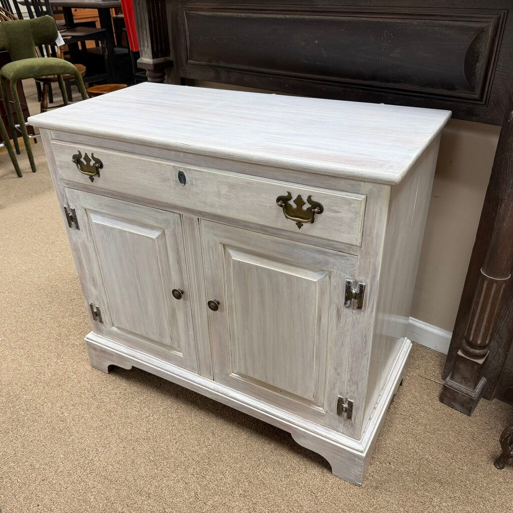 Whitewashed Maple Chest