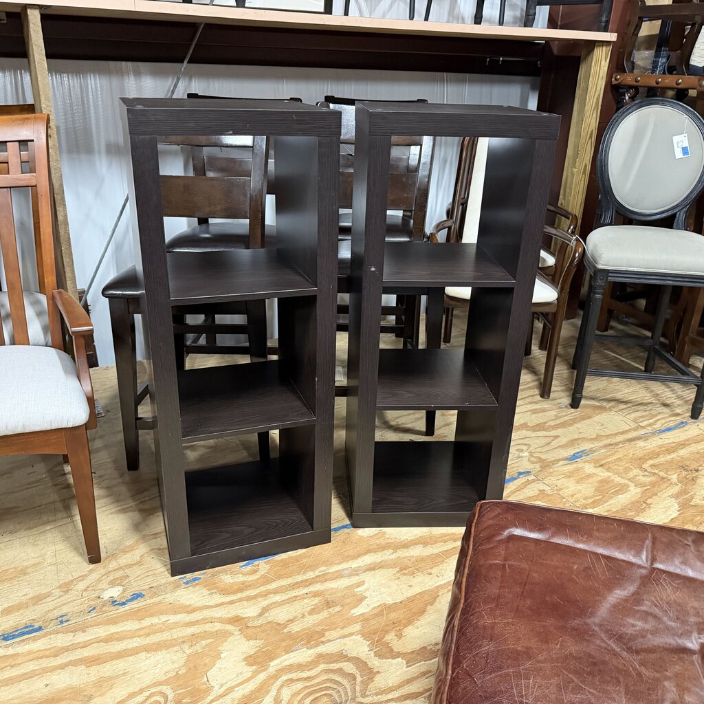 Pair Vertical/Horizontal Shelving Units