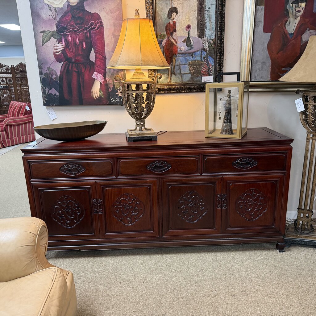 Asian Style Console Cabinet/Sideboard