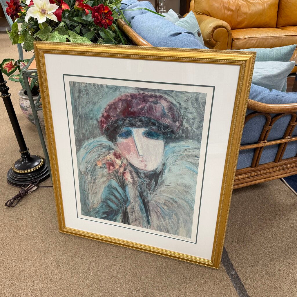 "Untitled Female Portrait" Print