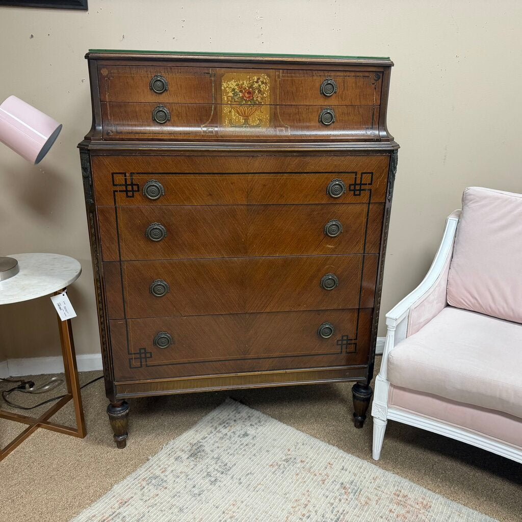 c1930s Art Deco Style Chest-on-Chest