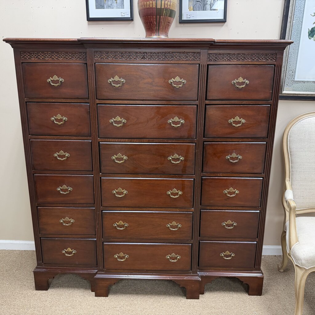 Solid Wood Chest on Chest