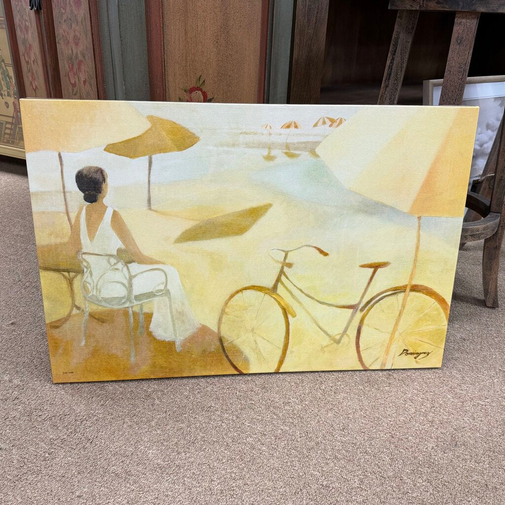 Bicycle at the Beach Cavnas