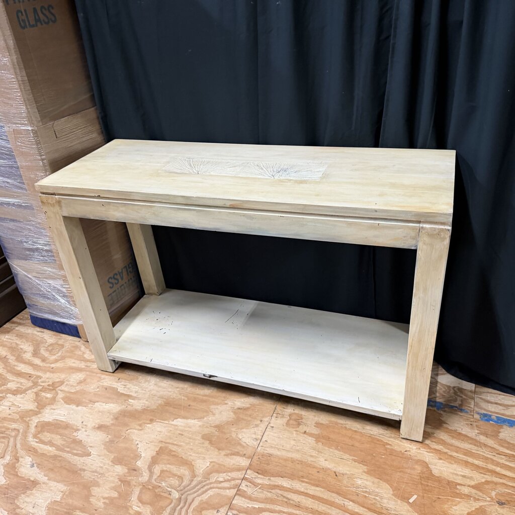 Wood Console Table