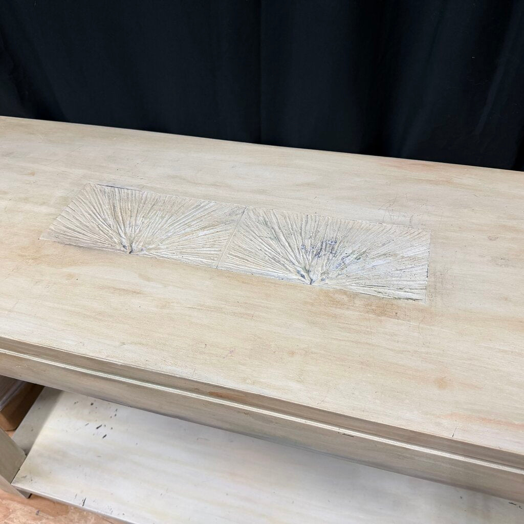 Wood Console Table
