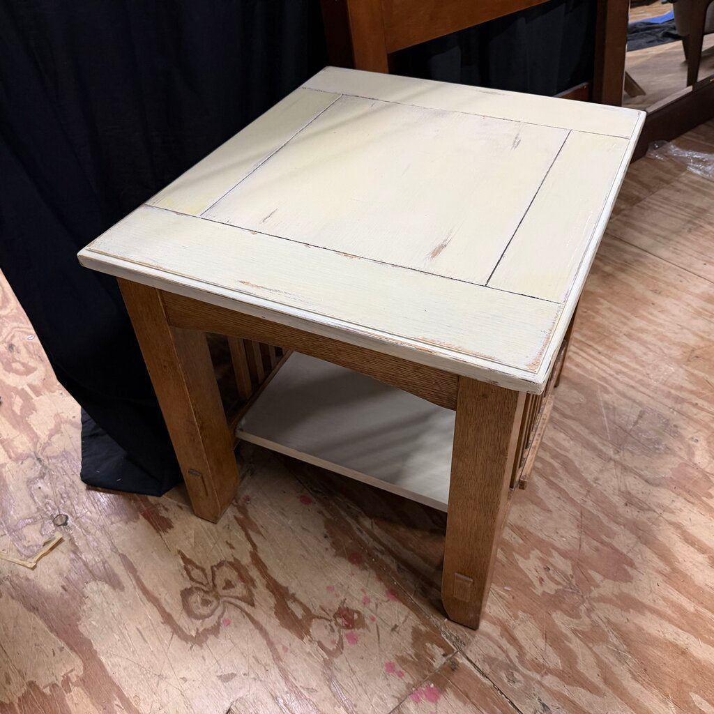 Two-Tone Side Table
