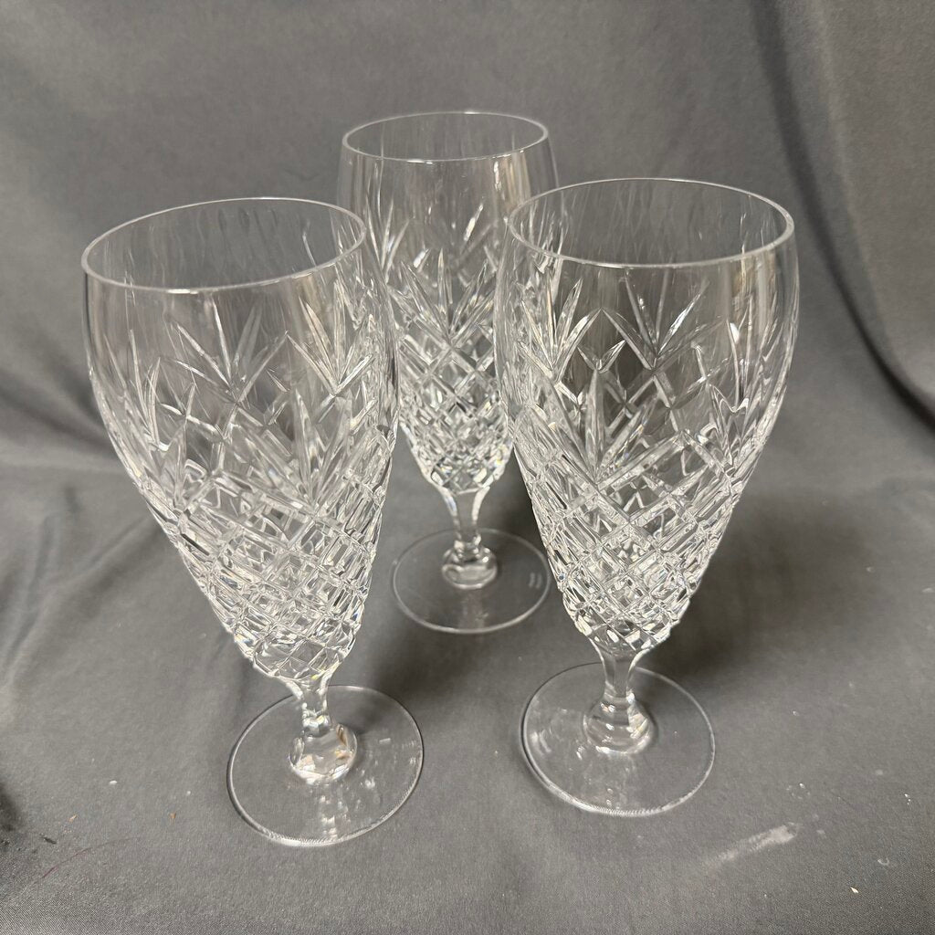 Set/3 Merano Crystal Iced Beverage Glasses