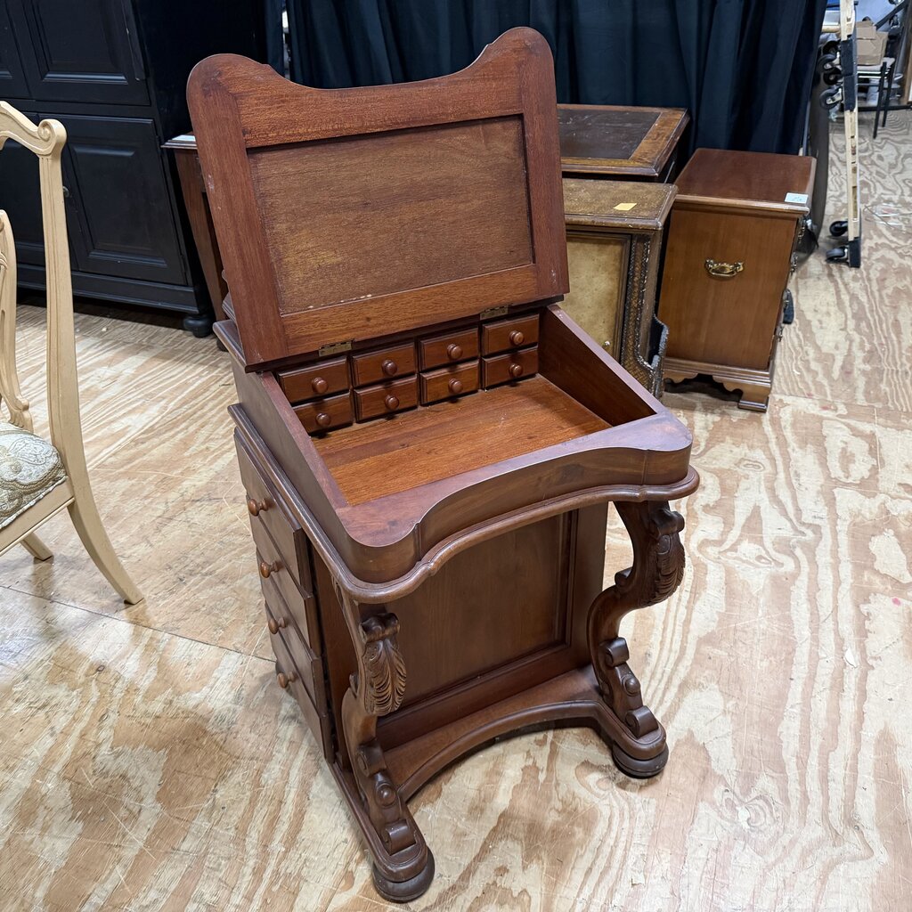 19th c English Davenport/Captain's/Ship Desk