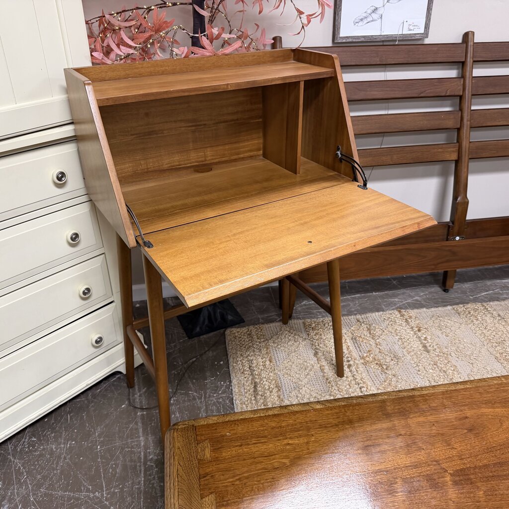 Contemporary Drop Lid Writing Desk