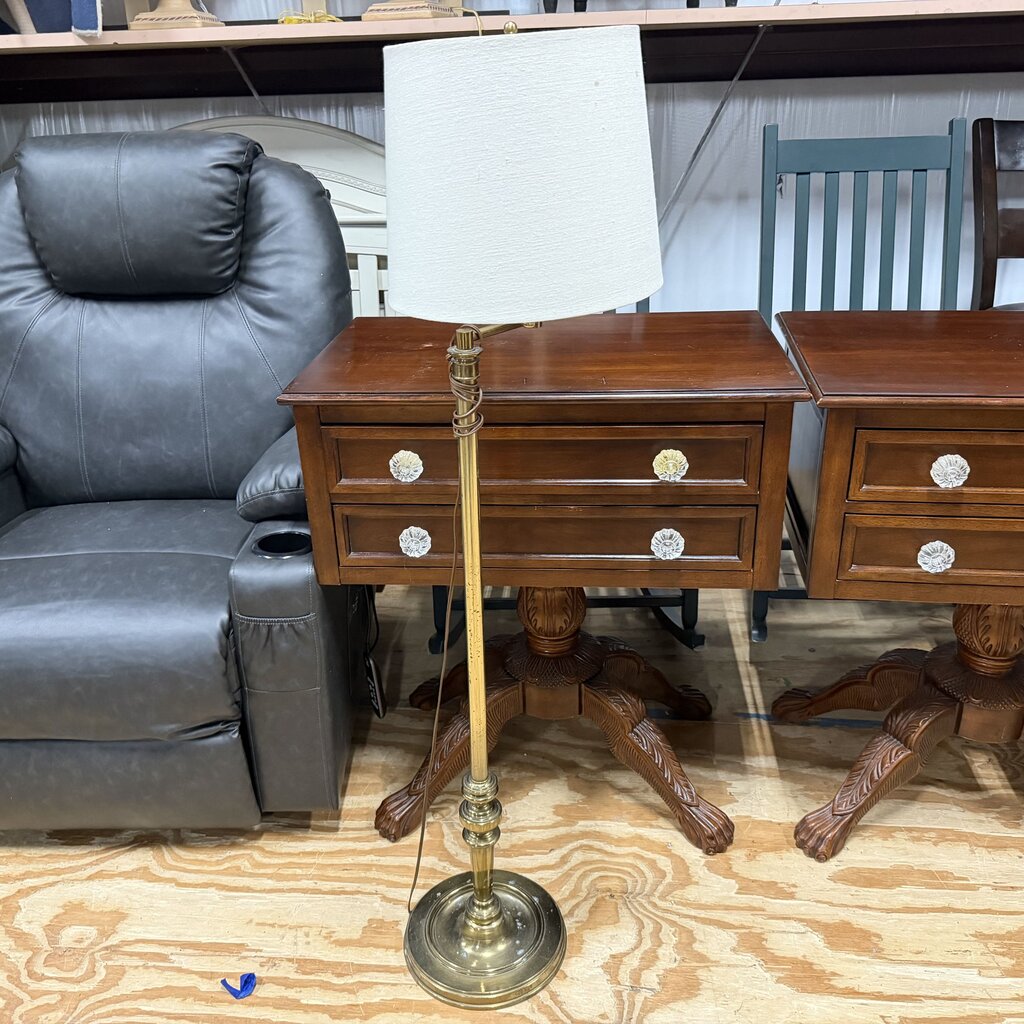 Brass Articulated Floor Lamp