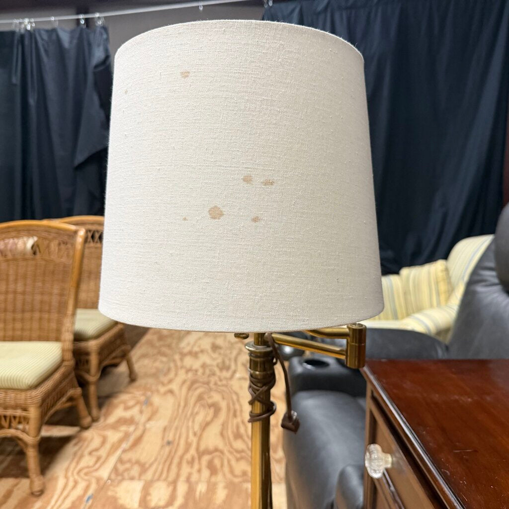 Brass Articulated Floor Lamp
