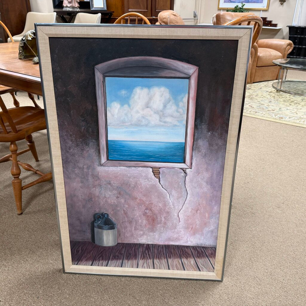 "Beyond the Wall" Original Canvas