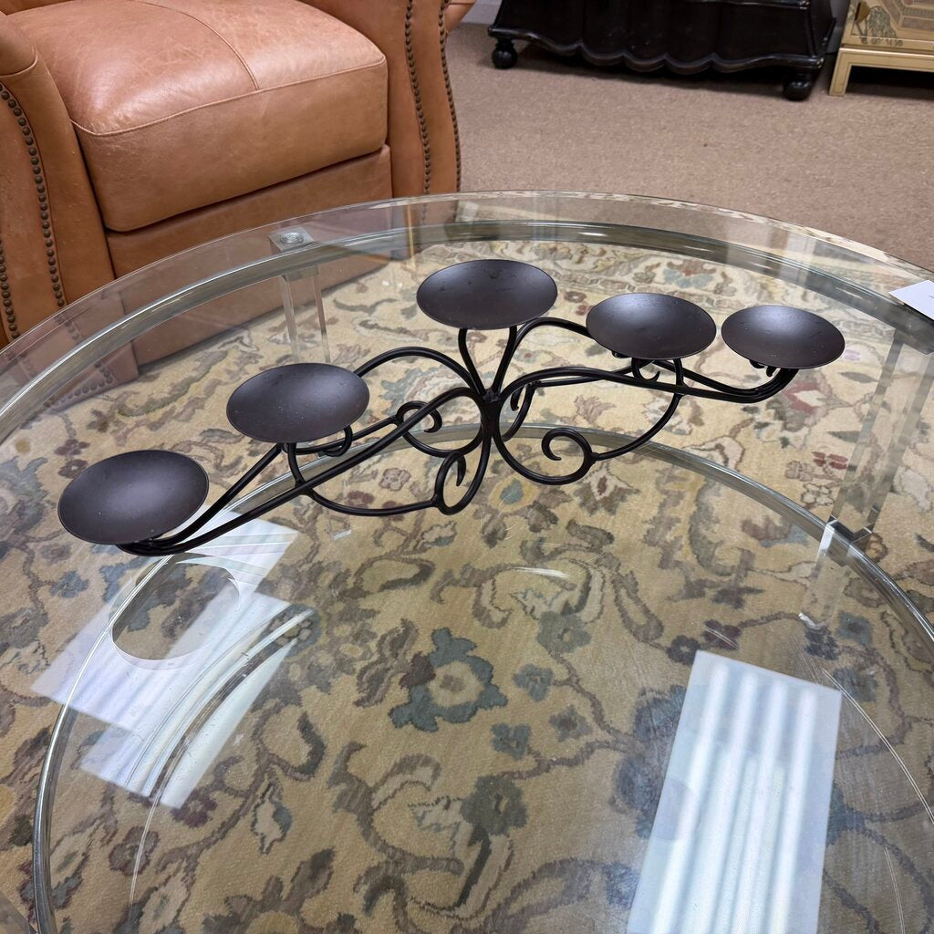 Metal Votive Tabletop Candelabra