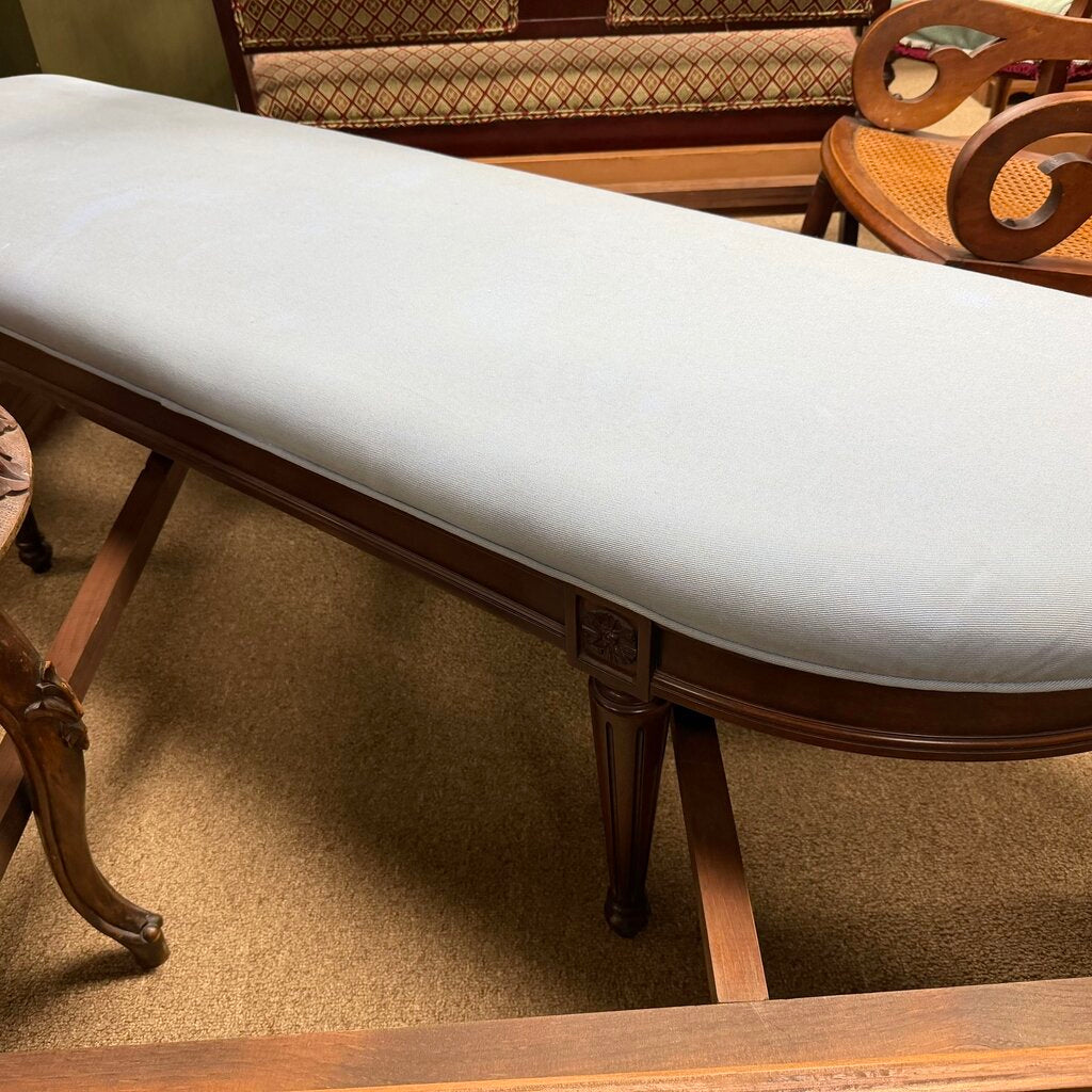 Upholstered Wood Bench