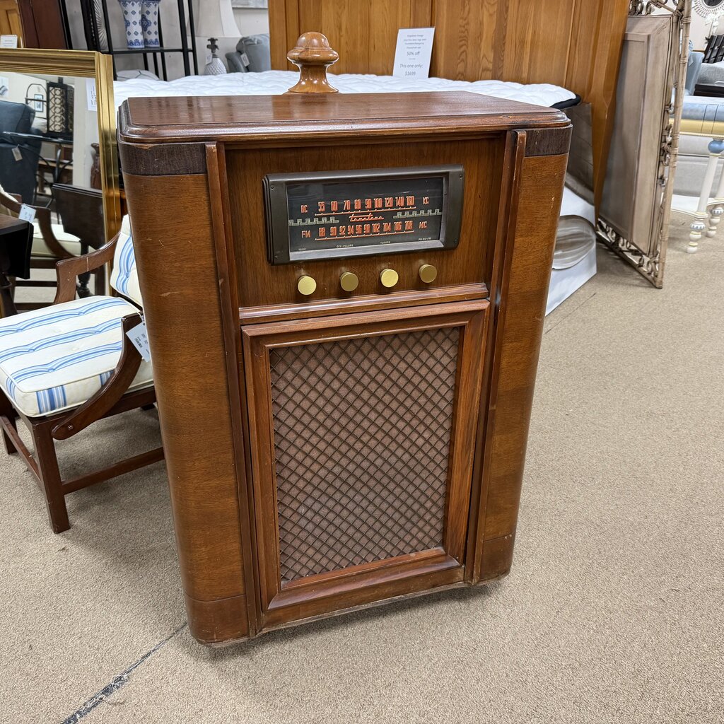 Cabinet Made from Vintage Radio