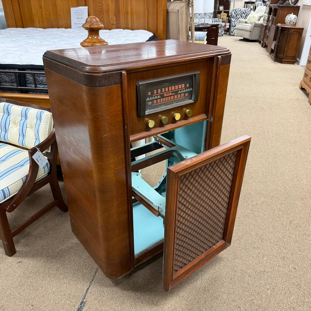 Cabinet Made from Vintage Radio