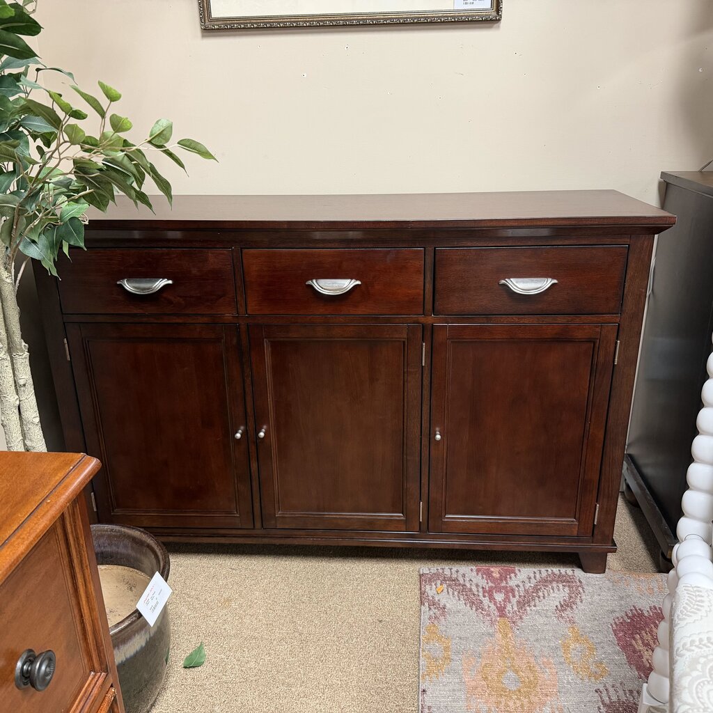 Dark Wood Credenza