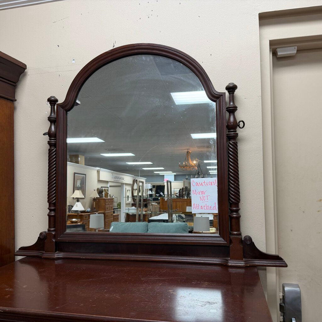 Vintage Barley Twist Dresser Mirror