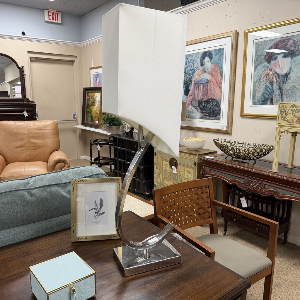 Contemporary Metal Lamp