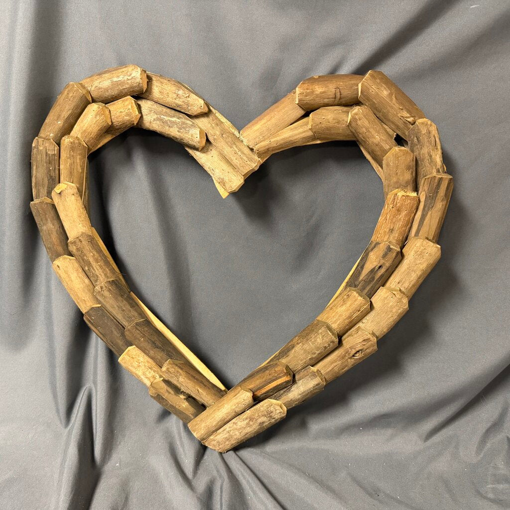 Driftwood Heart Wall Decor