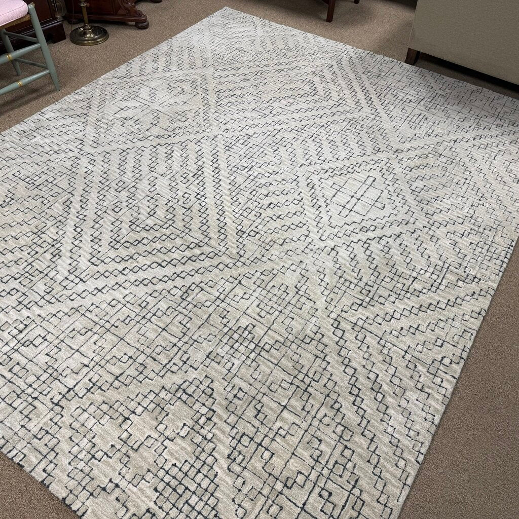 "Stone Tile" Wool Area Rug