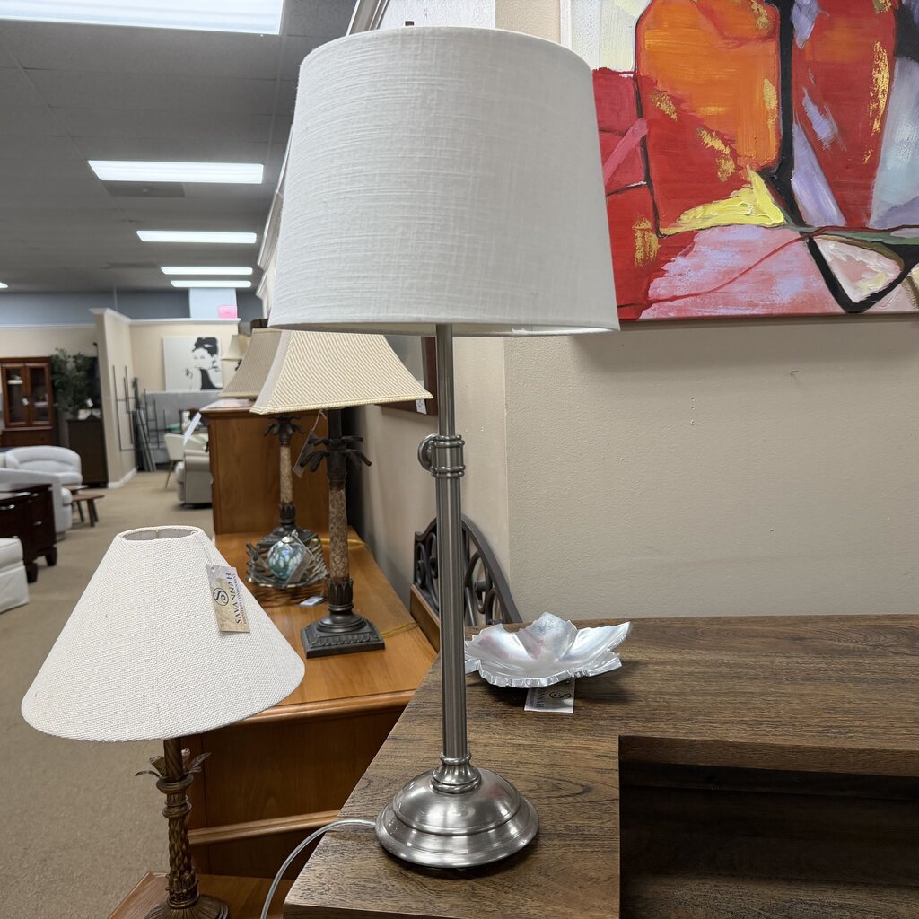 Metal Candlestick Lamp