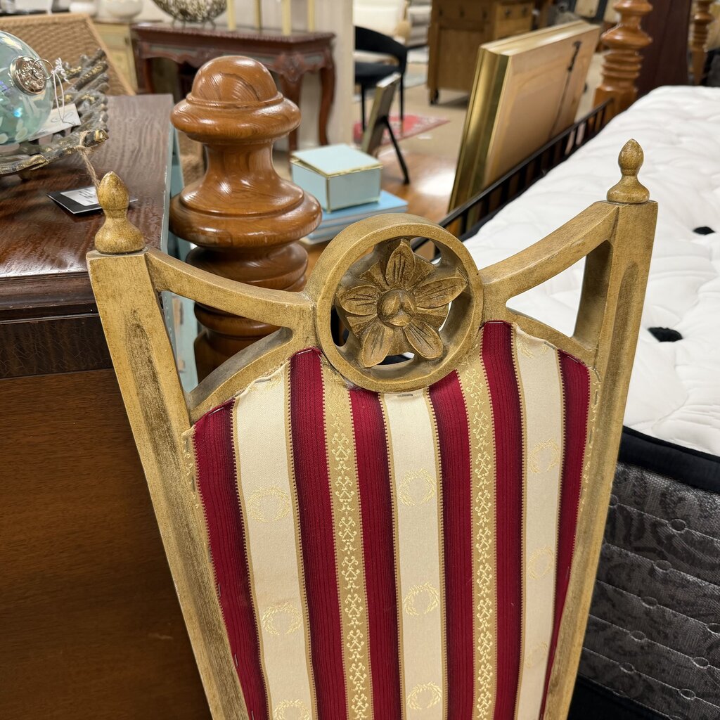 Vintage Louis XVI Style Chair w/Decorative Carving