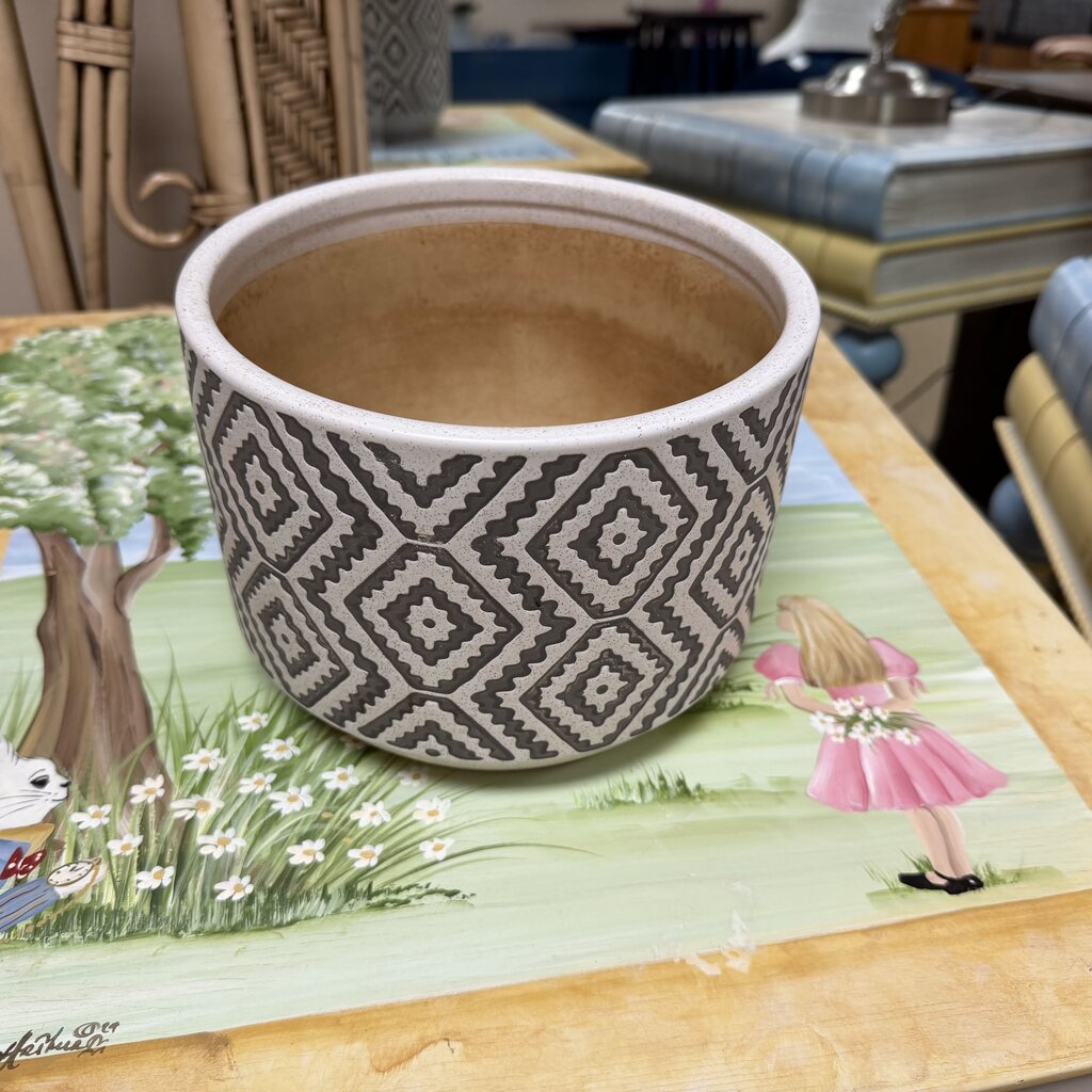 Ceramic Southwest Pattern Planter