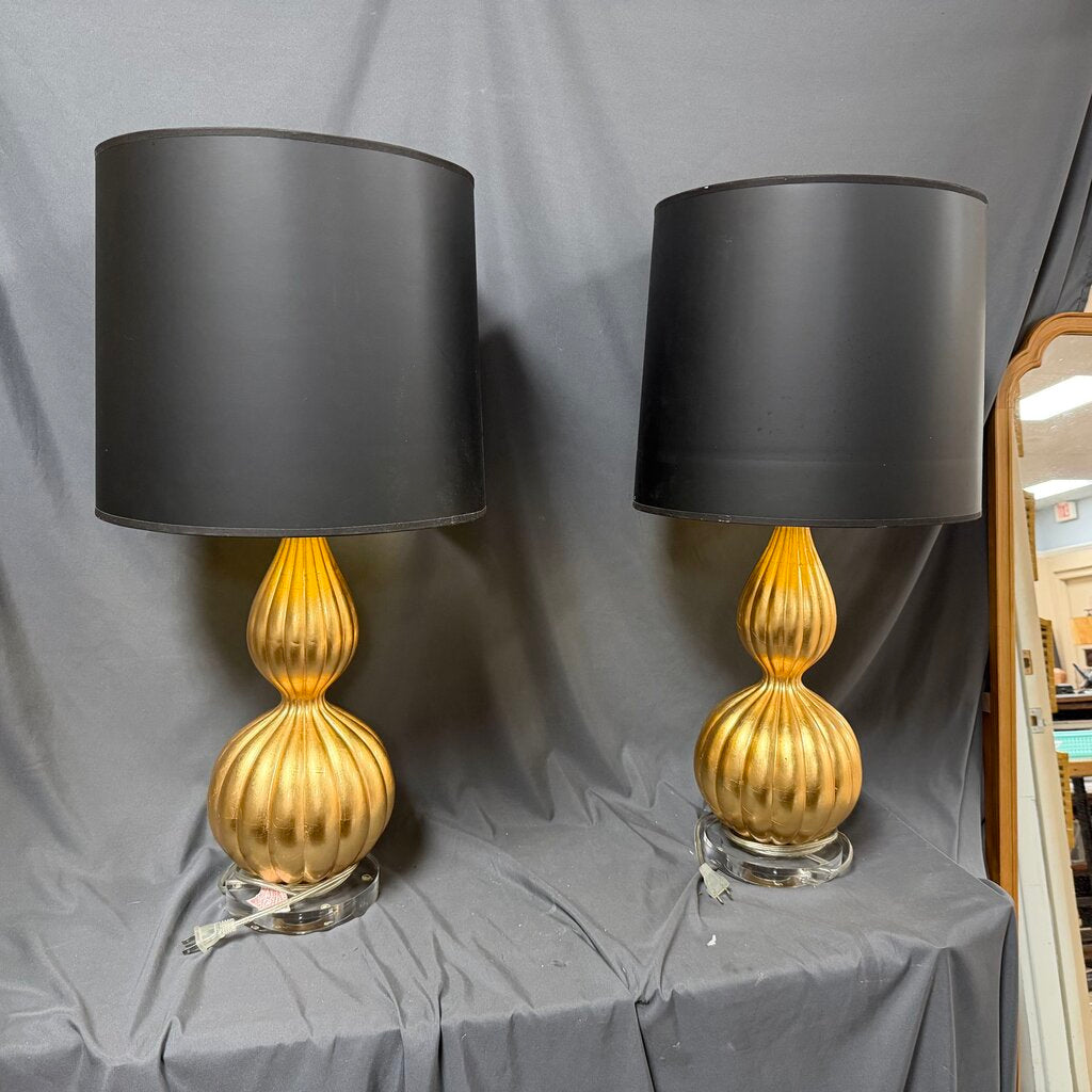 Pair Gourd Lamps