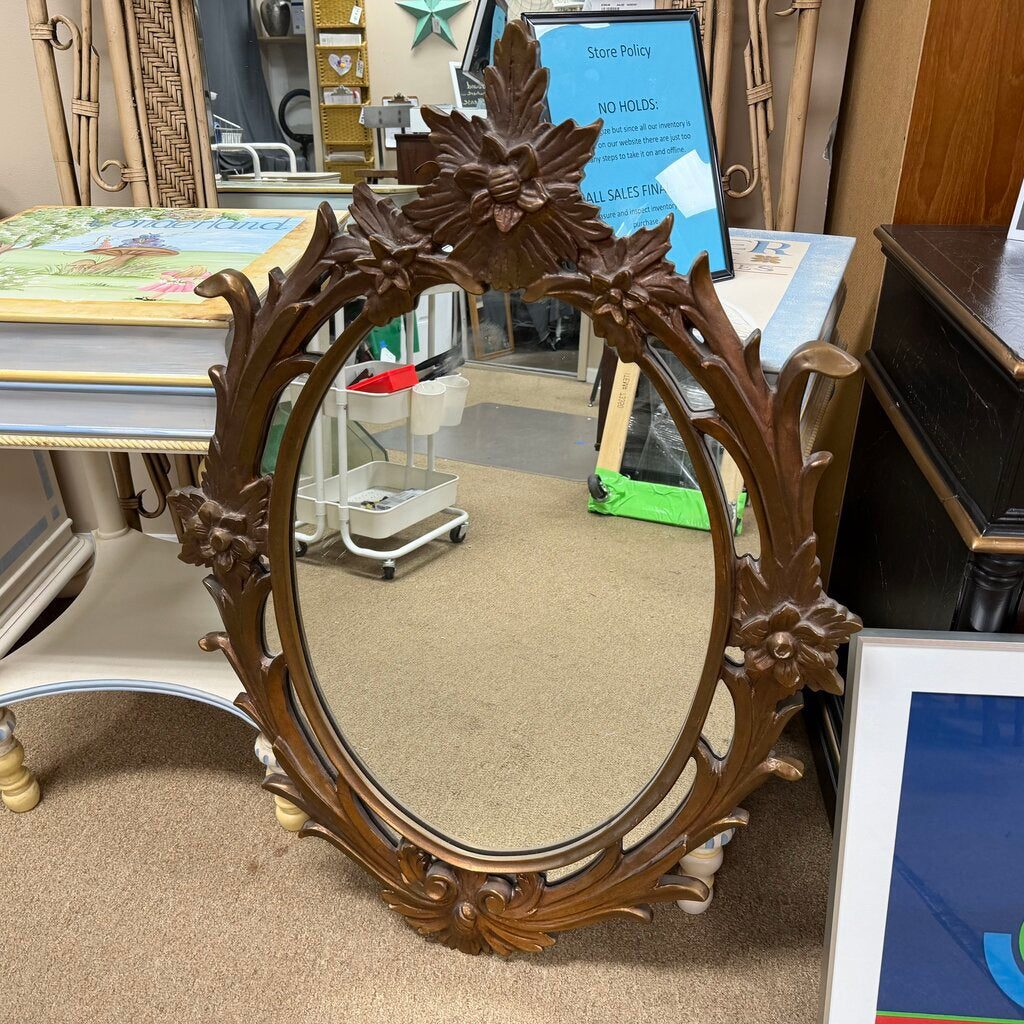 Ornate Vintage Gold Mirror