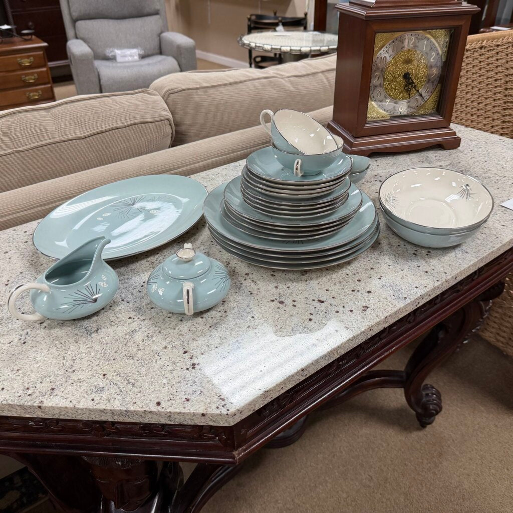 1950s Silver Pine China