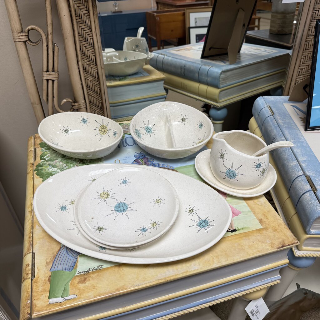 1950s Starburst Earthenware