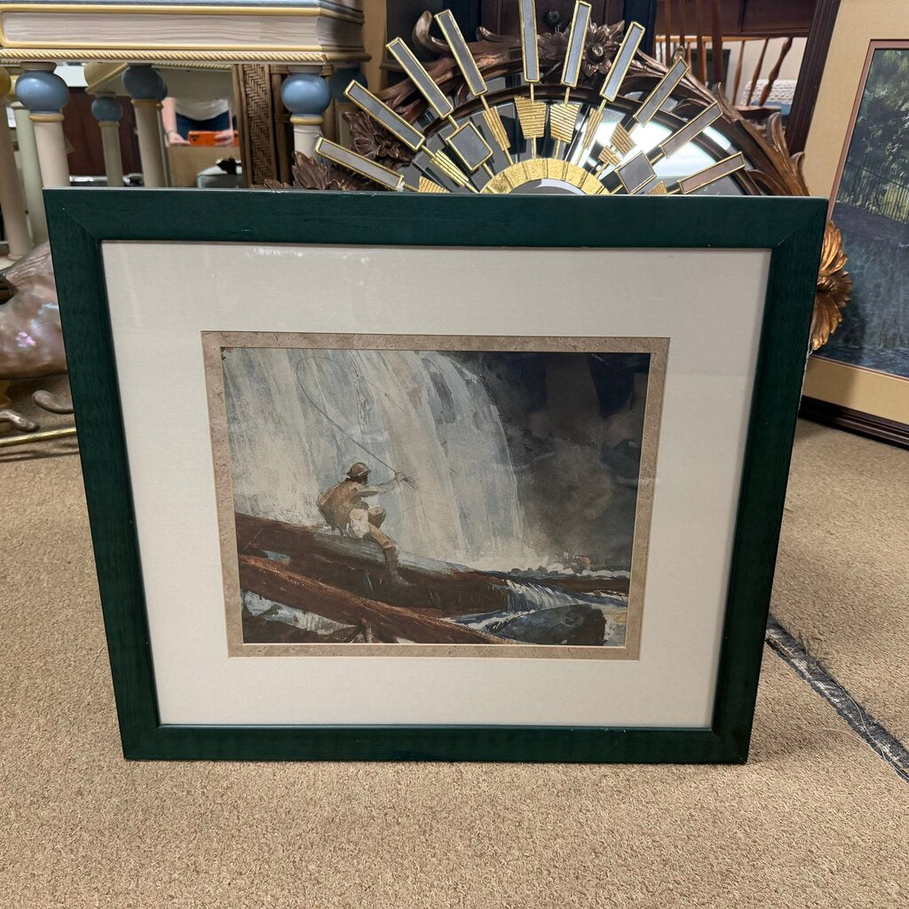 Framed Winslow Homer Print