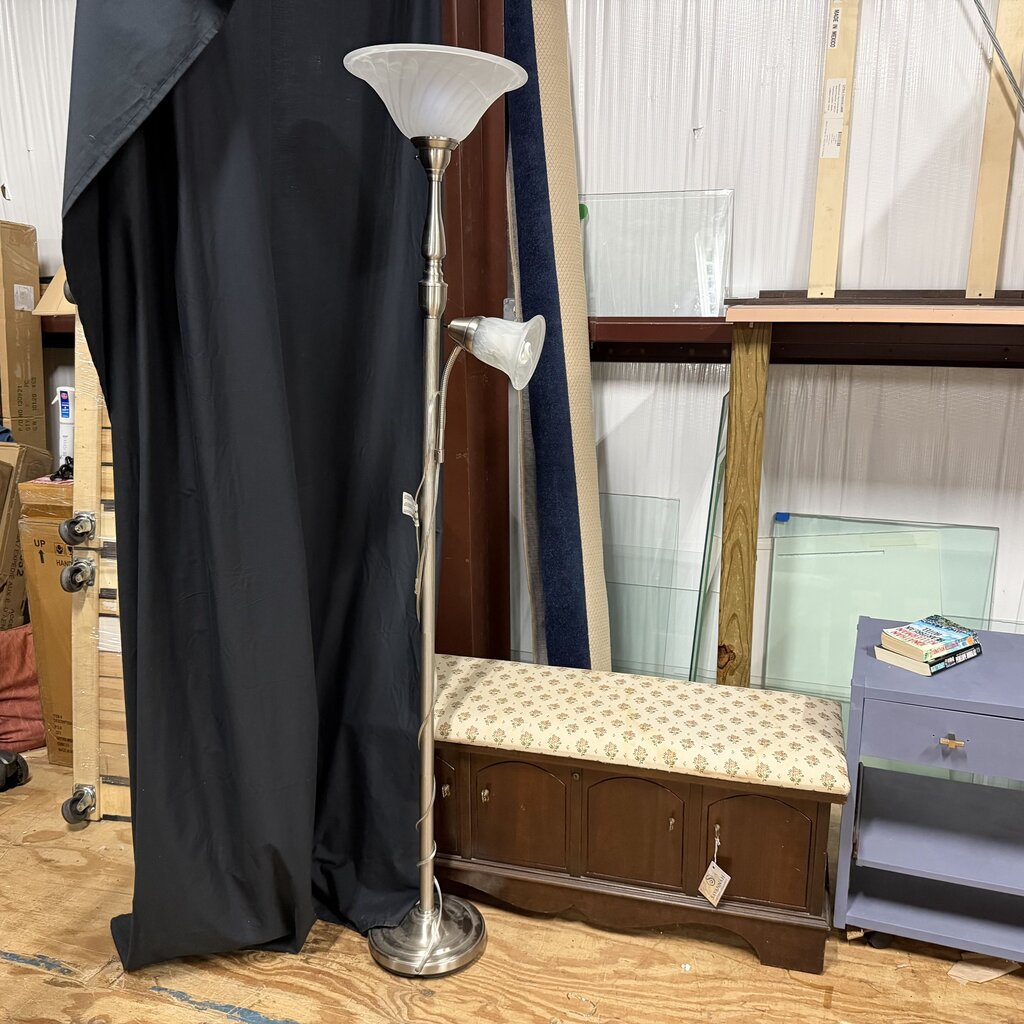 2-Light Floor Lamp