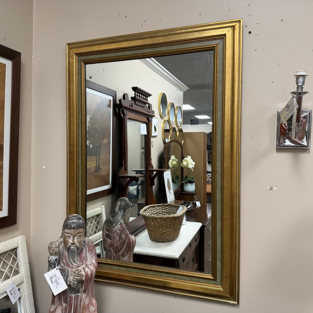 Gold Framed Mirror