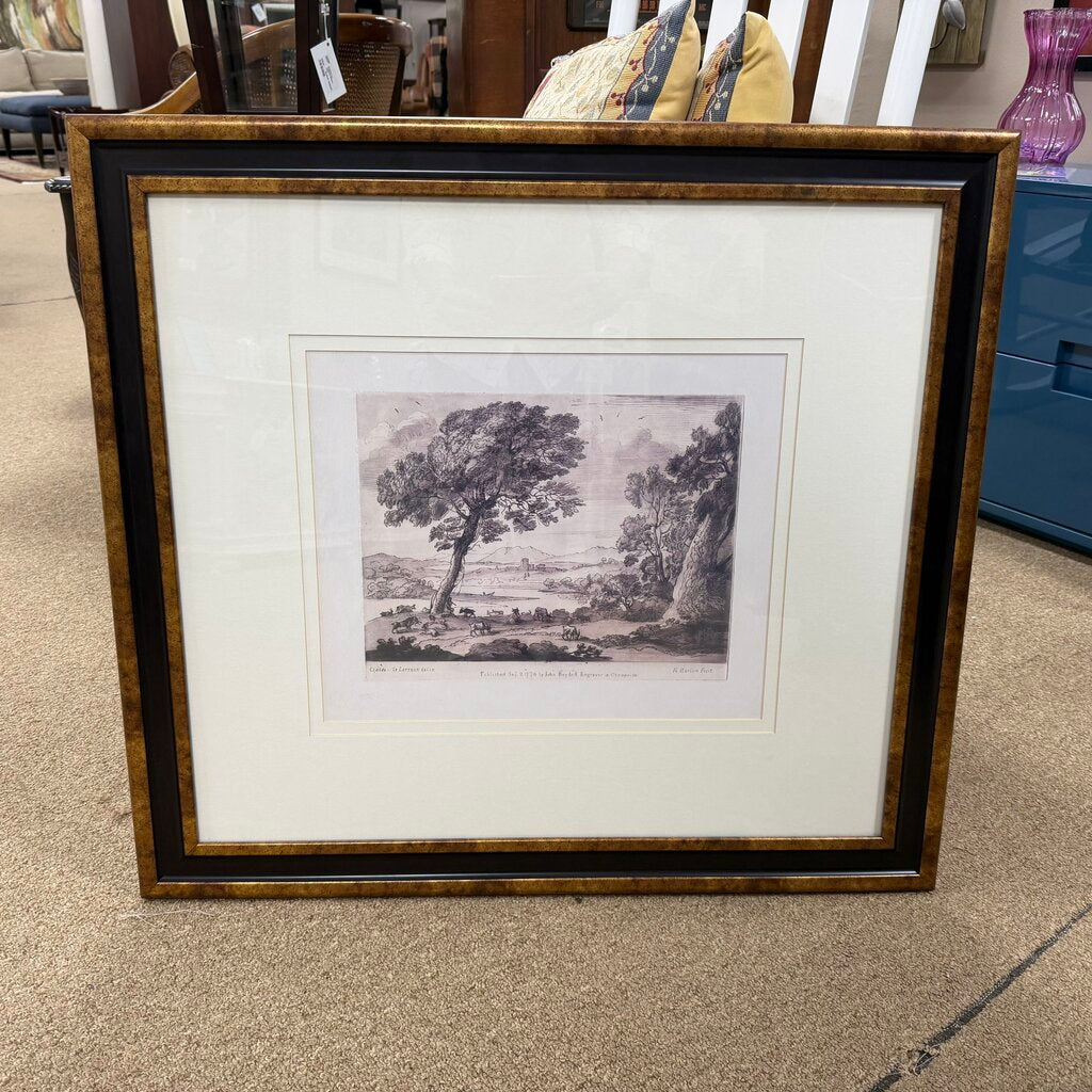 Sepia Landscape Print