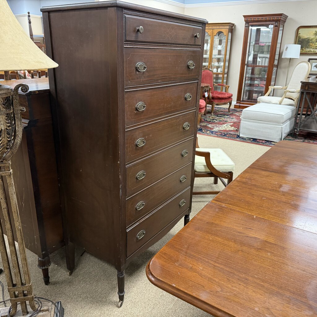 Vintage Highboy Chest of Drawers