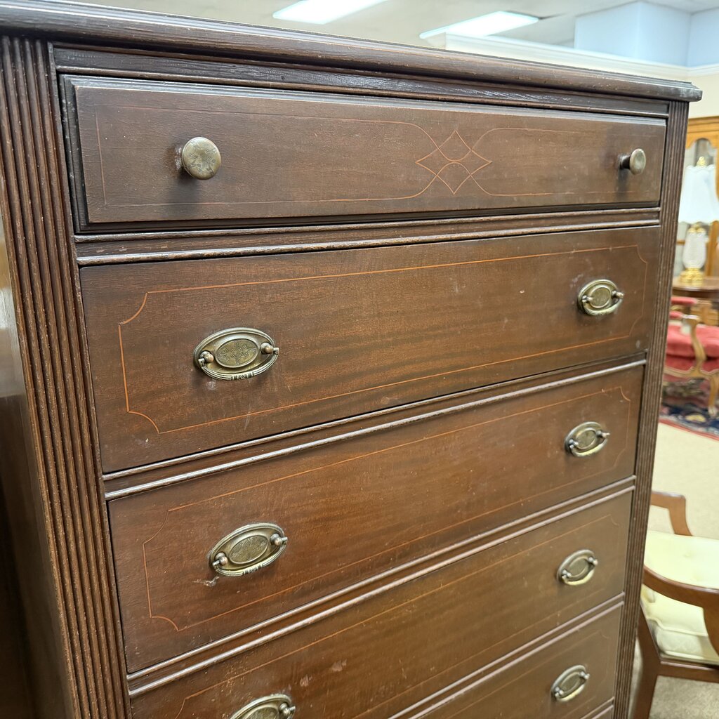 Vintage Highboy Chest of Drawers