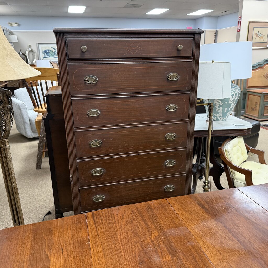 Vintage Highboy Chest of Drawers