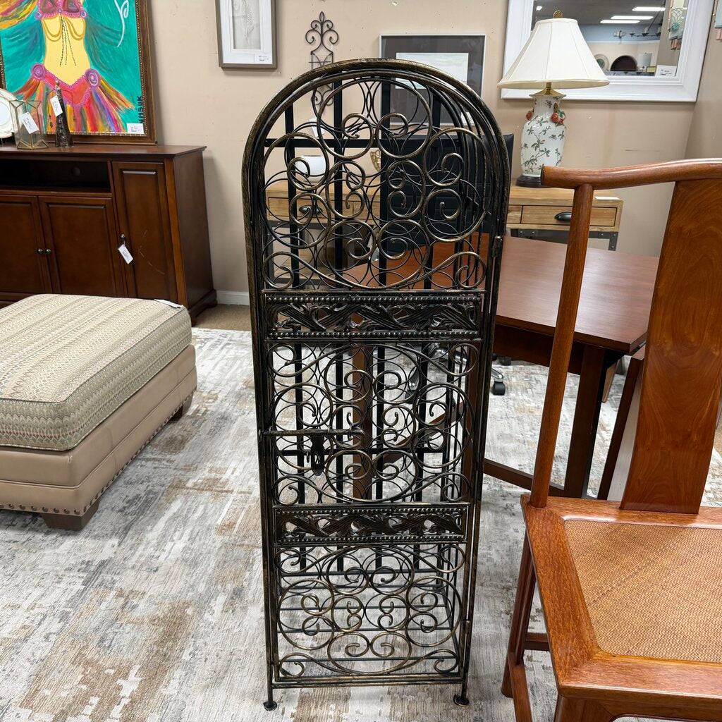 Metal 45 Bottle Wine Cage