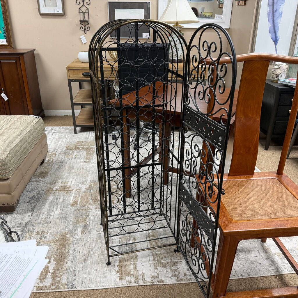 Metal 45 Bottle Wine Cage