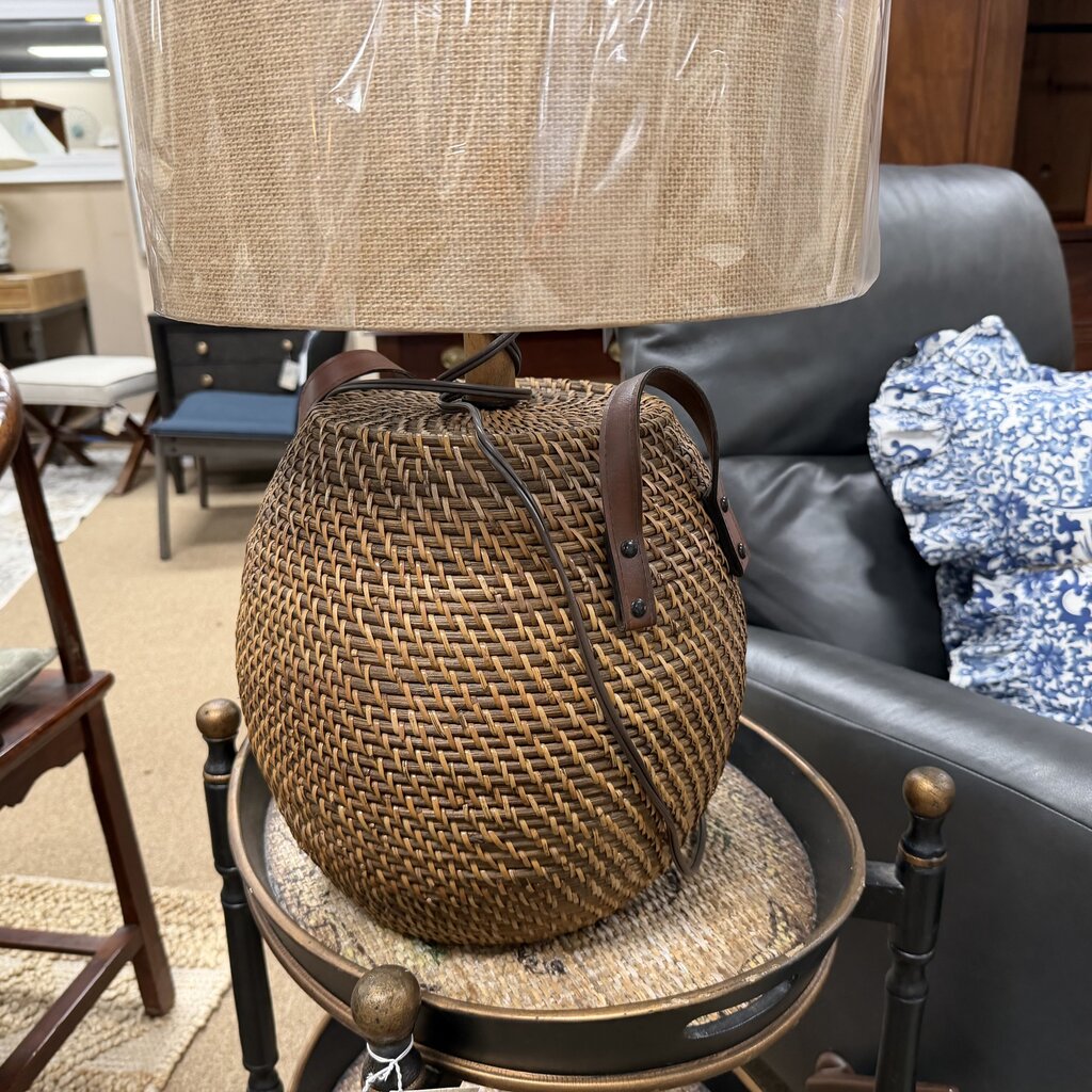Wicker Lamp