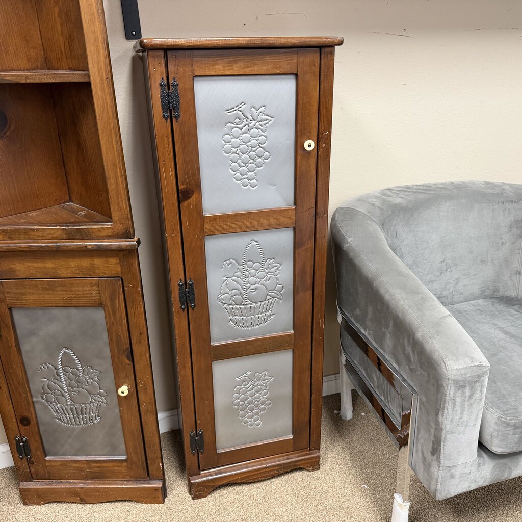 Pie Safe w/Tin Detailed Doors
