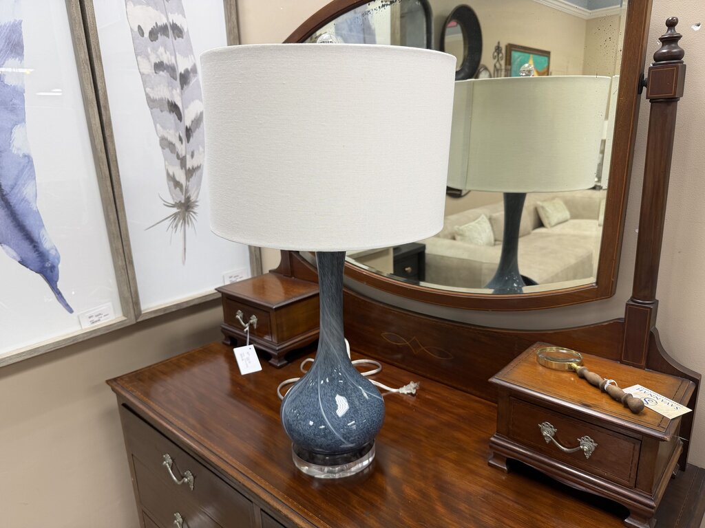 Contemporary Glass Lamp