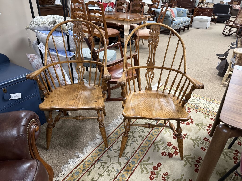 Set/4 Windsor Style Dining Chairs