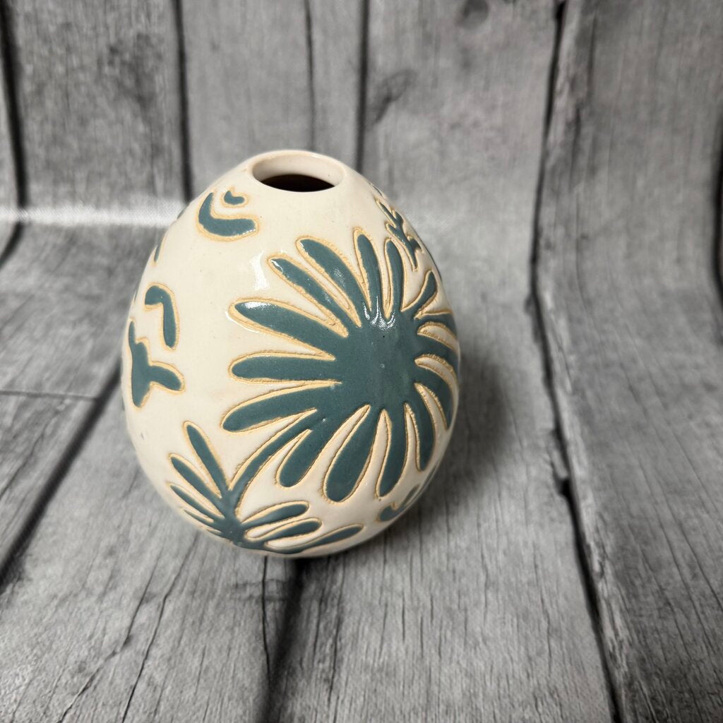 Flower Themed Bud Vase