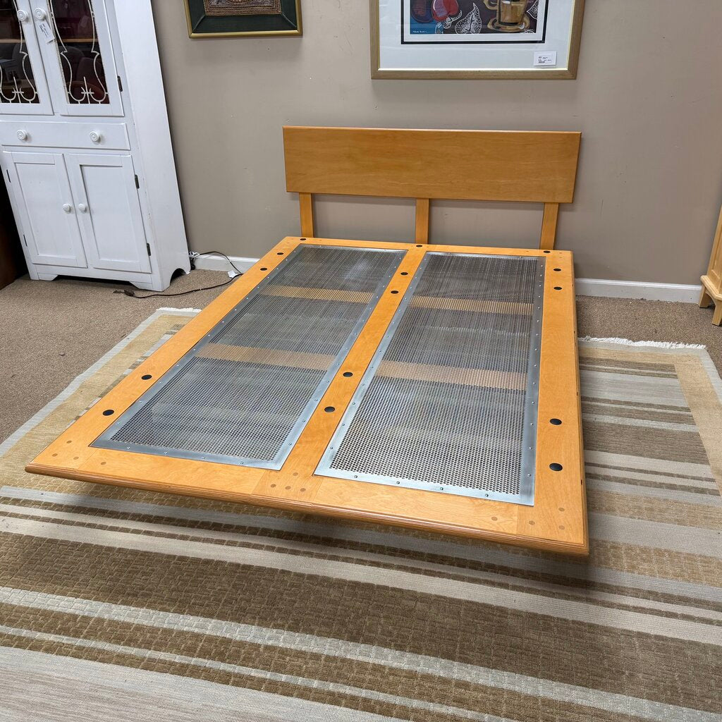Case Study Alpine Maple Veneer Low Profile Platform Bed