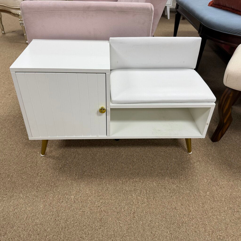 Entryway Shoe Storage Seat