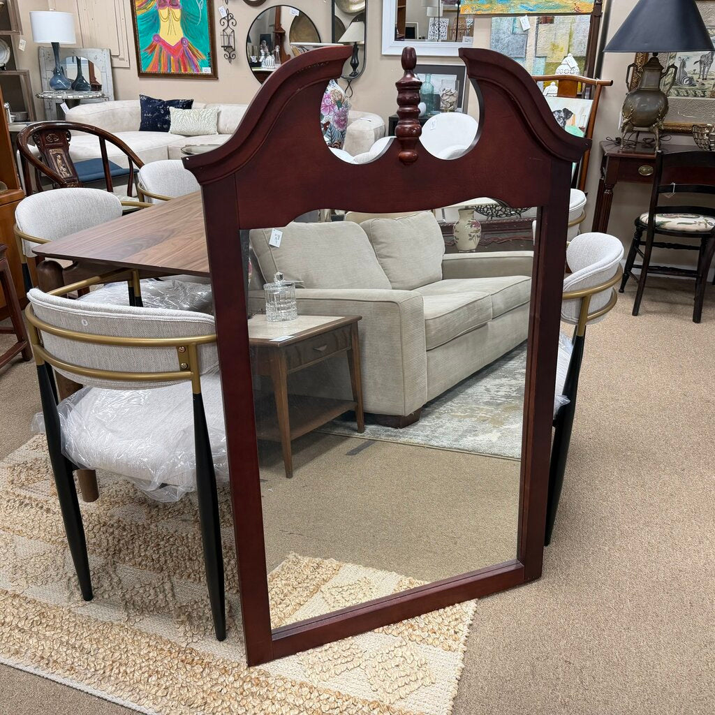 Vintage Wood Mirror